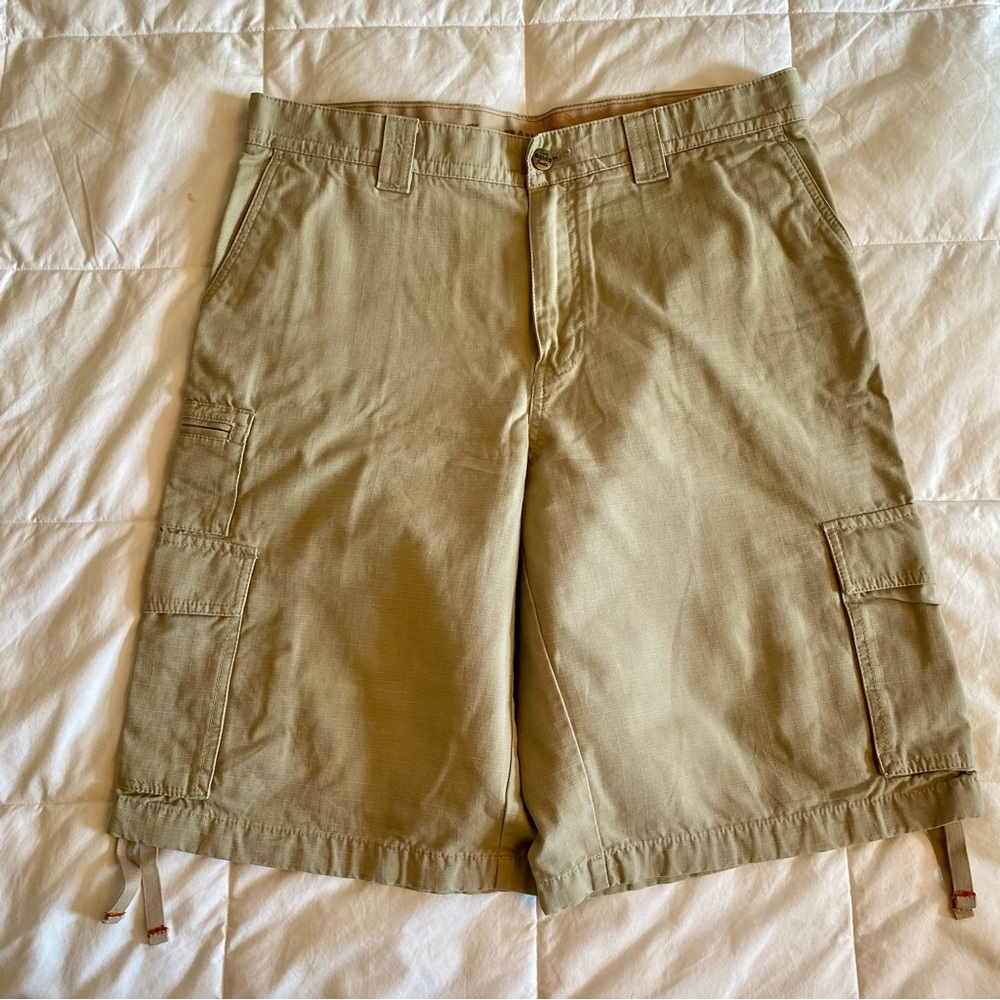 Eddie Bauer Khaki Cargo Shorts